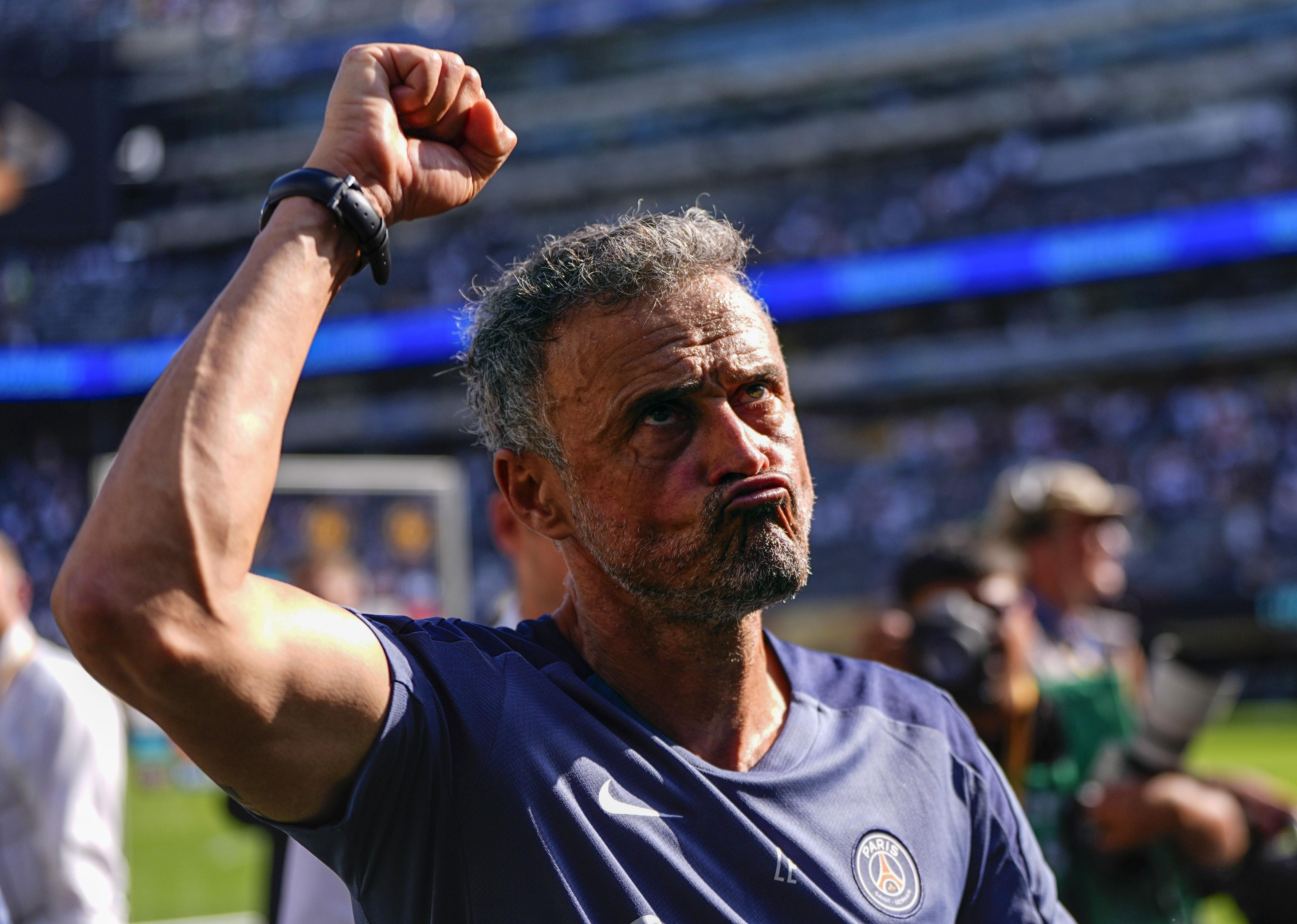 九游体育入口-恩里克：登贝莱的进球不可思议，简直就像游戏里才有的画面