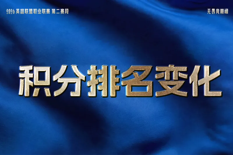 云开体育官网入口-LPL战队排名变化：iG和TES拿下两连胜，暂时排名第一和第二